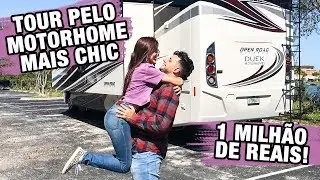 How much does it cost to rent a luxury motorhome in the USA + Million Dollar RV Tour 🚙 EP08TEMP04