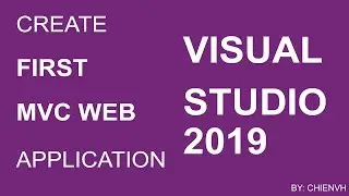 Create First MVC Web Application using Visual Studio 2019
