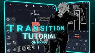SPLIT TRANSITION TUTORIAL「 ALIGHT MOTION 」