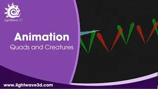 Lightwave 3D Quads and Creatures