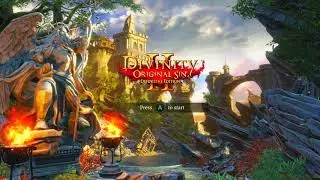 Divinity: Original Sin II Early Access Title Screen (Xbox One)