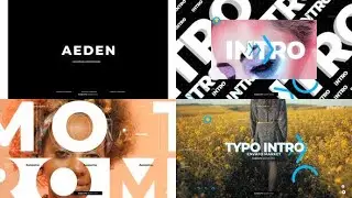 Dynamic Typo Intro AFTER EFFECTS Template Videohive 32635460