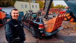 КОВШ вместо СТАПЕЛЯ! Специфические методы восстановления крузака...