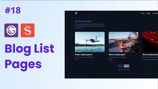 #18 - React Blog Website with Gatsby.js & Sanity.io | Blog List Pages