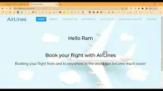 Online Flight Booking System in PHP