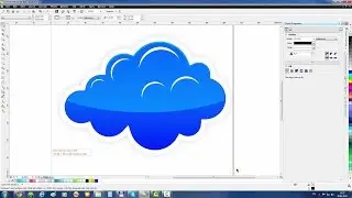 CorelDRAW Example: Cloud