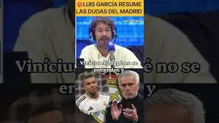 💥LUIS GARCÍA RETRATA LA REALIDAD DEL REAL MADRID EN OCTUBRE #shorts #fcbarcelona #flick