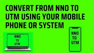 Coordinate Converter| convert from NNO to UTM with mobile phone or system|