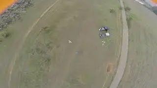 GeekFest 3 GF3: Parkzone Sport Cub S2 1.2 chased by Lumenier QAV-r racing drone