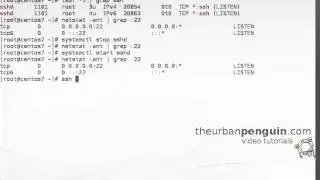 RH124 CentOS 7 Understanding the OpenSSH Server