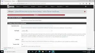 pfSense OpenVPN Installation