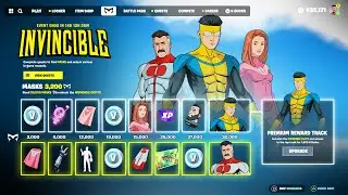 FREE SKIN for EVERYONE! (Fortnite x Invincible)