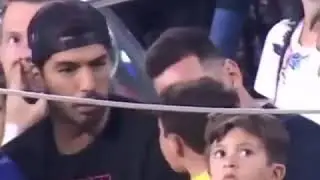 MATEO MESSI WAS REALLY HAPPY WHEN BARCELONA MISSED A CHANCE