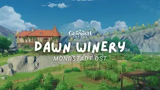 Morning at Dawn Winery 🍷 Relaxing Genshin Impact Music | Mondstadt OST 原神 [No Mid-Roll Ads]