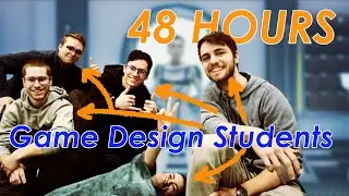 5 Design Students make a GAME in 48 hours