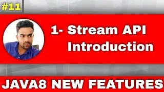 1.Stream API | What Is Stream API In Java | Use of stream API in java | 