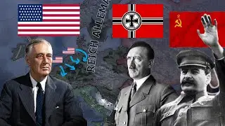 HOI4 FR: JE COMBAT L'AXE BERLIN-MOSCOU AVEC LES USA ??!