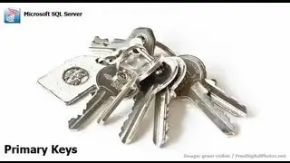 SQL - Primary And Foreign Keys