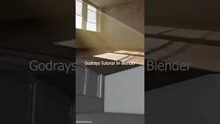 BLENDER GODRAYS TUTORIAL UNDER 2 MIN