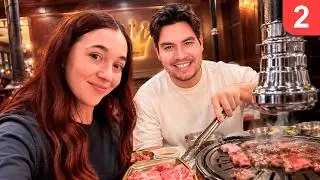 We try Korean BBQ for the FIRST TIME | VLOG