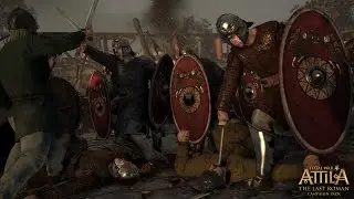 The Last Roman DLC Historical Battle of Dara on Legendary Difficulty.. LOLtal War Attila