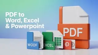 How to Convert PDF to Word | PDF to Excel | PDF to PowerPoint