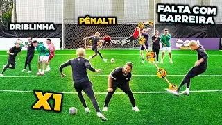A CADA JOGADA FEITA, SOBE DE NÍVEL!!😱🏆 (TIME CAIO vs TIME VITOR)