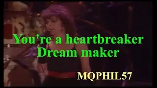 LYRICS Pat BENATAR Heartbreaker Live 1982