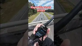 Ragebaiting truck drivers with a CB Radio  