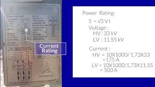 Distribution Transformer Namplate details explained |Understanding Electrical Transformer |