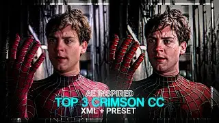 Ae Inspired Top 3 CRIMSON CC For Alightmotion | PRESET + XML