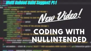 Discord Bot v14 SQL MultiGuild Suggestions Part 1!