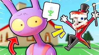 I Played ROBLOX as JAX... (Roblox VC)