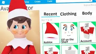 MAKING ELF ON THE SHELF a ROBLOX AVATAR (New Morph!)