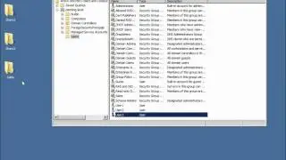 Server 2008 Lesson 12 - Creating Security Groups in Active Directory