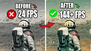 🔧STARFIELD: BEST SETTINGS TO BOOST FPS AND FIX FPS DROPS / STUTTER 🔥 | Low-End PC✔️