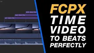 Final Cut Pro X 10.3: Time Titles to a Beat Beginner Tutorial