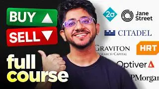 CRACK HFT & Quant Jobs In 2026 | Market Making COMPLETE Course + Strategies | Vivek Gupta