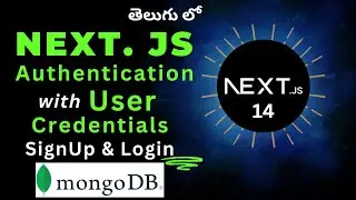 23. Next-Auth Authentication with User Credentials in Telugu