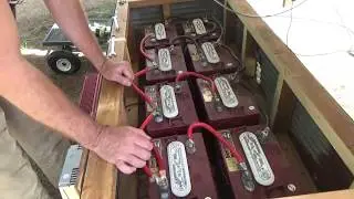 Finished Wiring Solar Panels And Mining Cryptocurrency On Solar Power