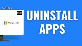 HOW TO UNINSTALL APPS FROM MICROSOFT STORE