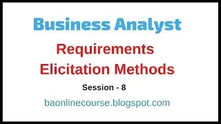Requirements Elicitation Methods Tutorial | Business Analyst Techniques | Brainstorming Tutorial