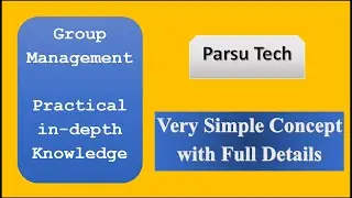 Group Management (Practical Use with Example) | Linux Tutorials | Parsutech