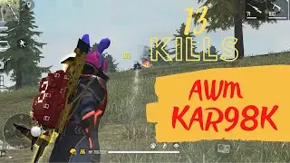 Free Fire: AWM & Kar98k 13 Kills Ranked Must Watch