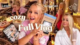 Cozy Fall Vlog 🍂📚 Kindle Unboxing, Girls Day & Cozy Nights | MaVie Noelle