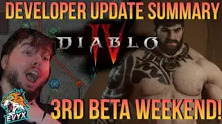 Diablo IV Developer Update! Condensed Summary! [Diablo 4 April 2023]