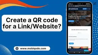 How to create a QR Code for any Website | Make QR Code for any Website link