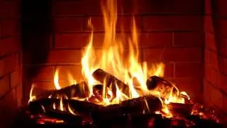 Fireplace Ambience – Cozy Fire for Relaxation & Background Viewing