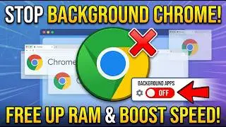 Disable Google Chrome Running in Background After Closing it