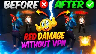 How TO Change RED Color Damage Without VPN In Free Fire | Change Orange To Red Damage In Free Fire